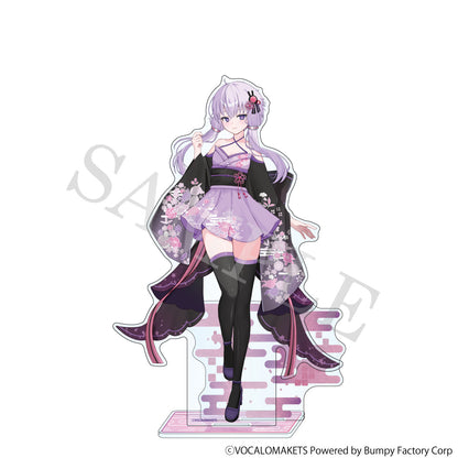 【特典付き】結月ゆかり 描き下ろしイラスト 【着物ドレス】 アクリルフィギュアメガ 結月ゆかり 純