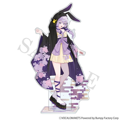 【特典付き】結月ゆかり 描き下ろしイラスト 【着物ドレス】 アクリルフィギュアメガ 結月ゆかり 凛