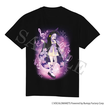 【特典付き】結月ゆかり 描き下ろしイラスト 【着物ドレス】 グラフィックTシャツ 結月ゆかり凛