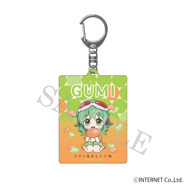 【特典付き】GUMI お菓子パーティー アクリルキーホルダー 予約商品