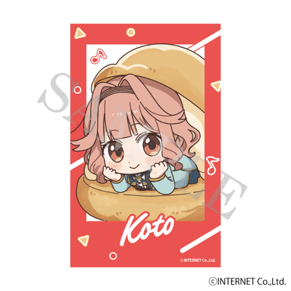 【特典付き】お菓子パーティー インスタントフォト風カード トレーディング仕様：全6種 コンプリートセット 予約商品