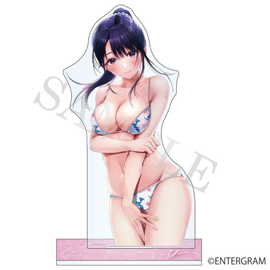 制服カノジョ2  許斐ゆい推しセット アクリルフィギュア＋立体パッドストラップ＆ブロマイドセット