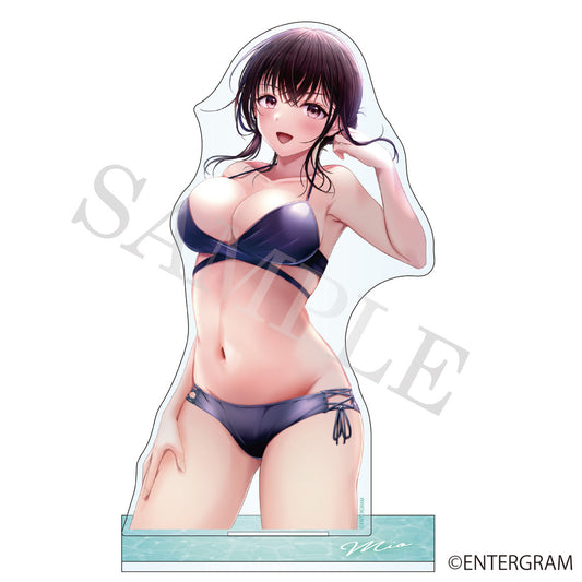 制服カノジョ2  八尋実桜推しセット アクリルフィギュア＋立体パッドストラップ＆ブロマイドセット
