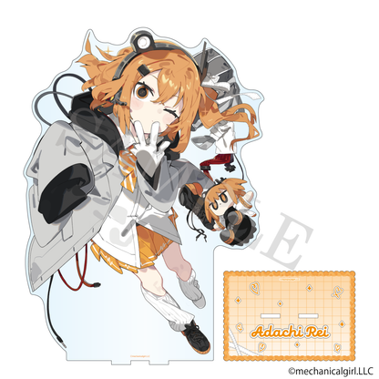 【特典付き】足立レイ アクリルフィギュア メガ School Time 予約商品