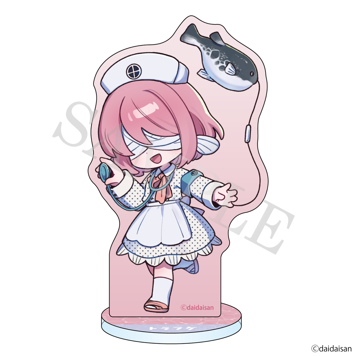 アクアリウムは踊らない トラフグ アクリルフィギュア Cutie おいでよ！ビアンカ水族館 予約商品