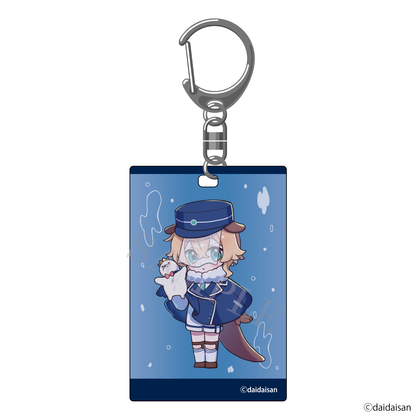 アクアリウムは踊らない カワウソ＆アザラシ駅長 ビアすい おみやげキーホルダー おいでよ！ビアンカ水族館 予約商品