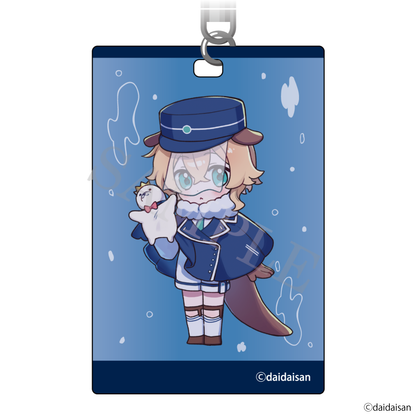 アクアリウムは踊らない カワウソ＆アザラシ駅長 ビアすい おみやげキーホルダー おいでよ！ビアンカ水族館 予約商品