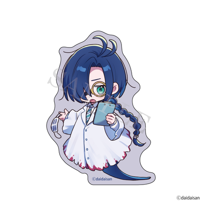 アクアリウムは踊らない Dr.マンタ ダイカットステッカー おいでよ！ビアンカ水族館 予約商品