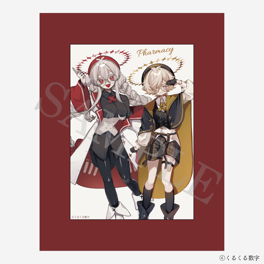 【特典付き】ゲキヤク カゼヒキ ギャラリーマットアート -Pharmacy- 予約商品