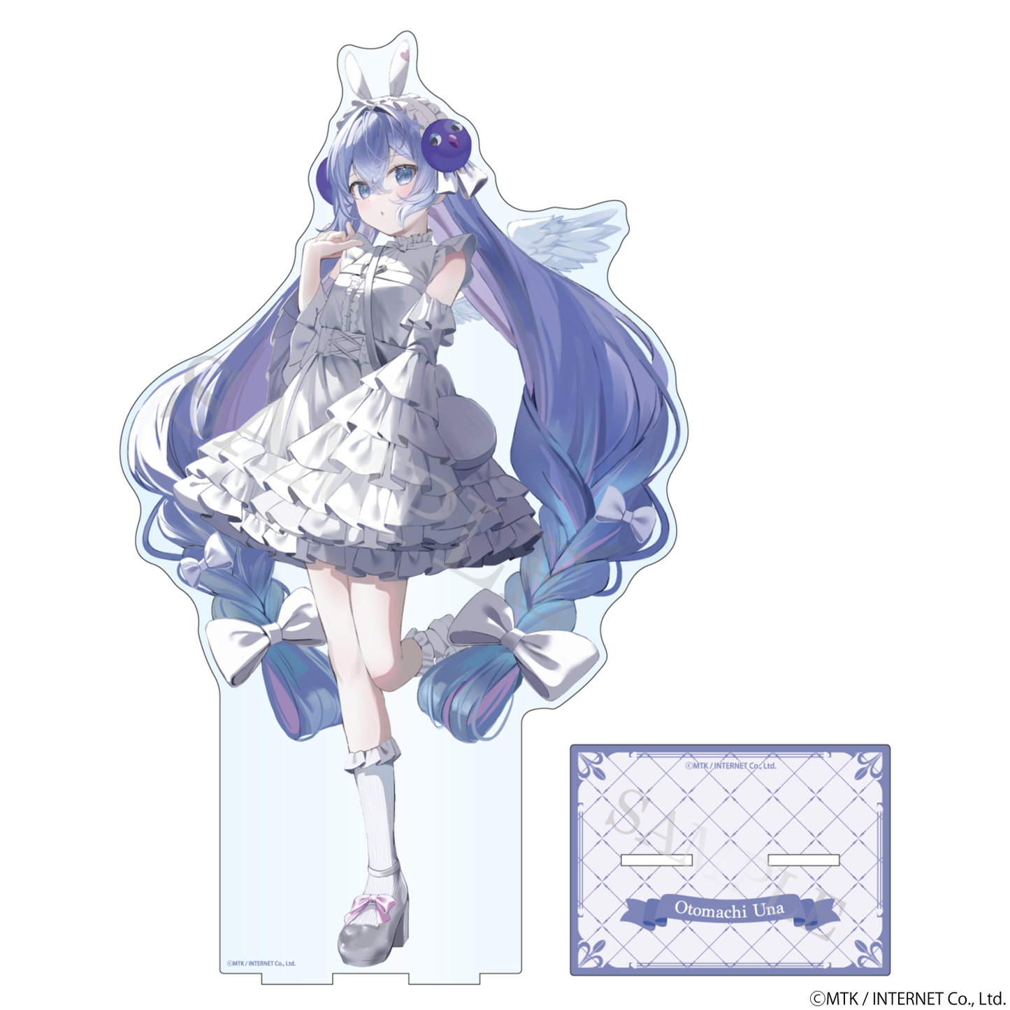 【特典付き】音街ウナ アクリルフィギュア メガ Angel 予約商品