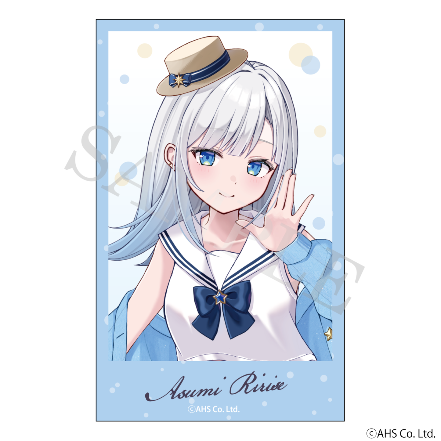 【特典付き】彩澄しゅお 彩澄りりせ インスタントフォト風カードコレクション 彩澄スパークリング トレーディング仕様：全5種 コンプリートセット 予約商品