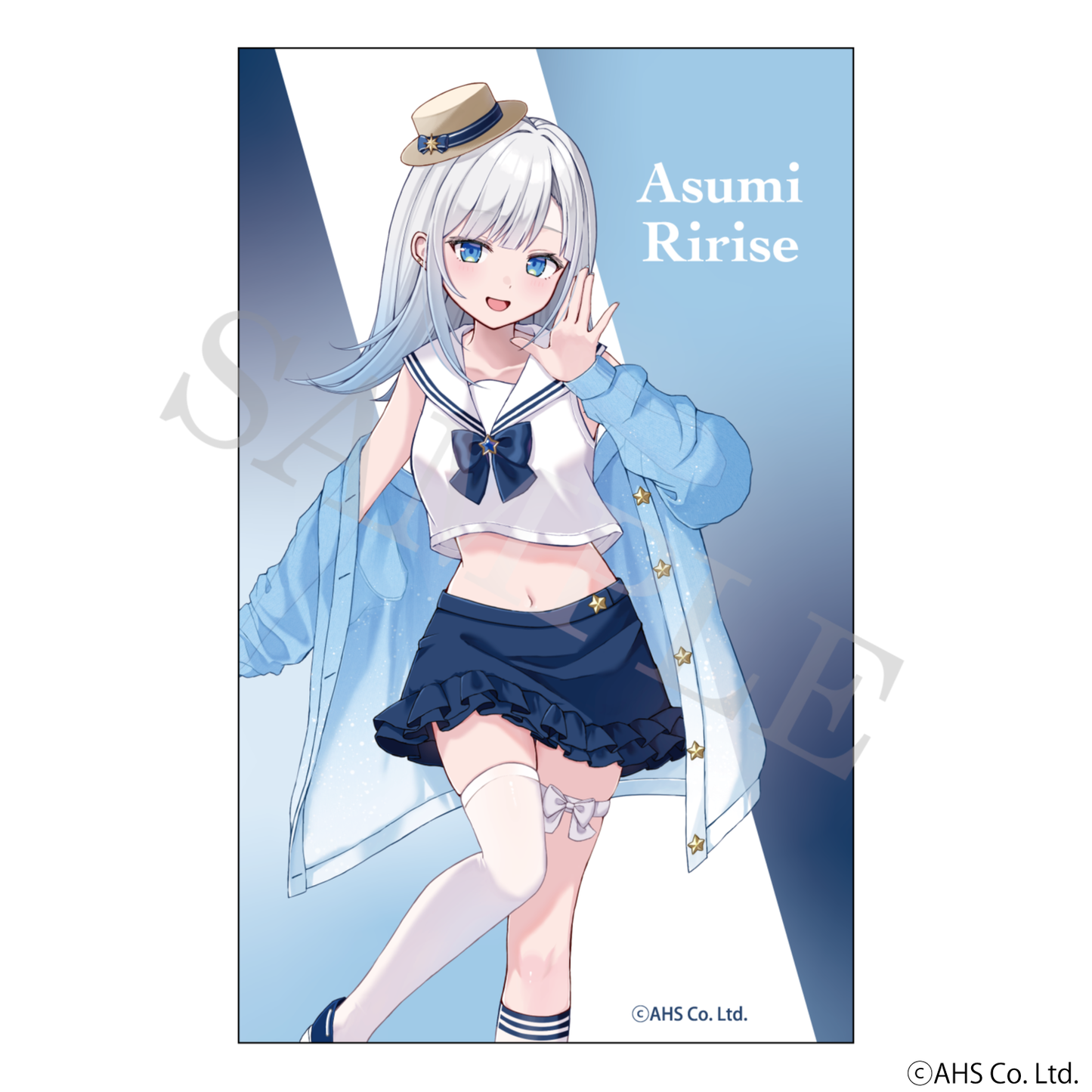【特典付き】彩澄しゅお 彩澄りりせ インスタントフォト風カードコレクション 彩澄スパークリング トレーディング仕様：全5種 コンプリートセット 予約商品