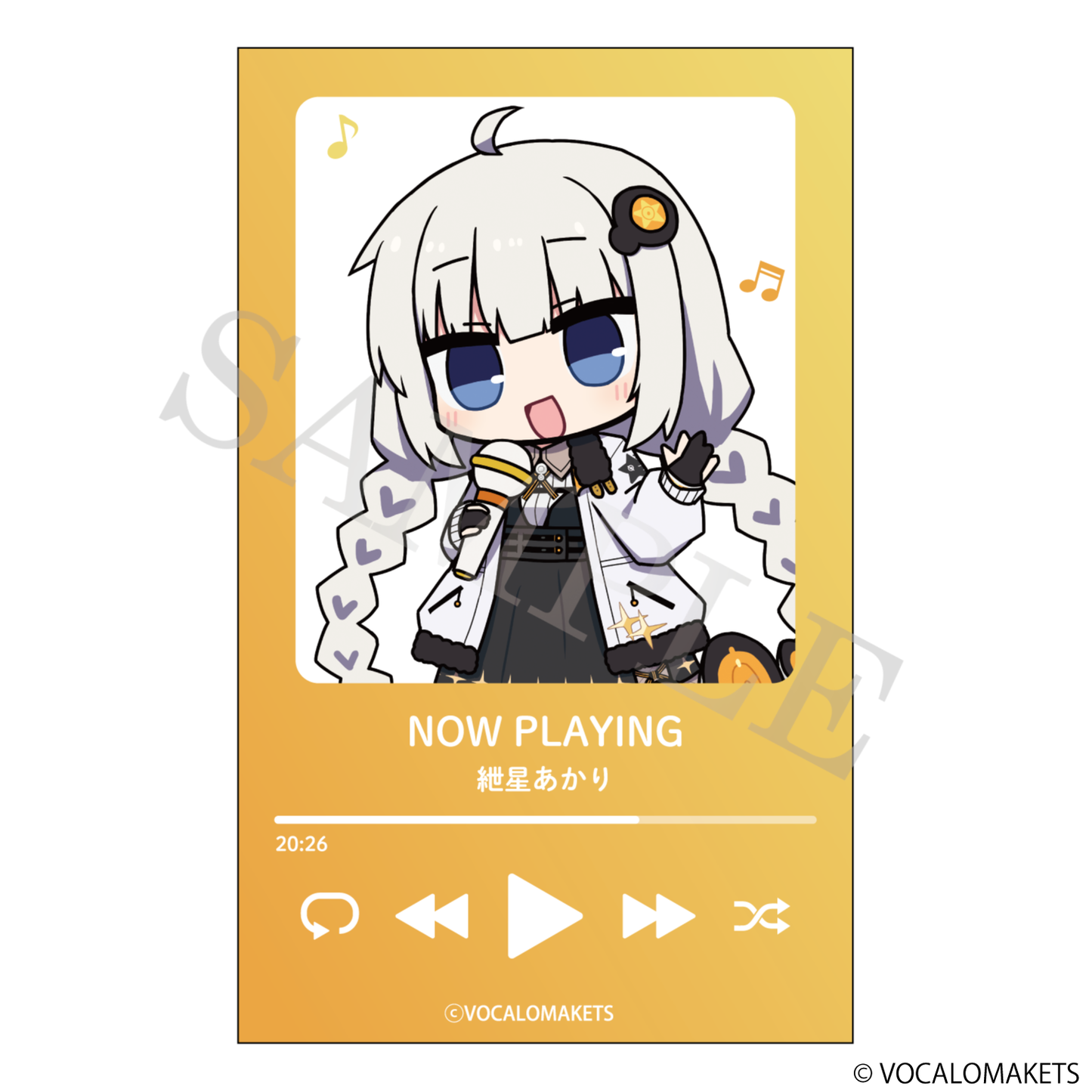 【特典付き】紲星あかり インスタントフォト風カード ぼーかりすと！ 予約商品