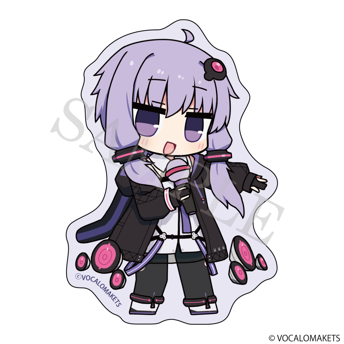 【特典付き】結月ゆかり ダイカットステッカー ぼーかりすと！ 予約商品