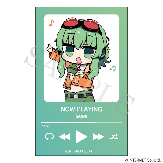 【特典付き】GUMI インスタントフォト風カード ぼーかりすと！ 予約商品