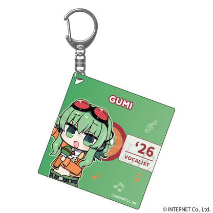 【特典付き】GUMI アクリルキーホルダー ぼーかりすと！ 予約商品