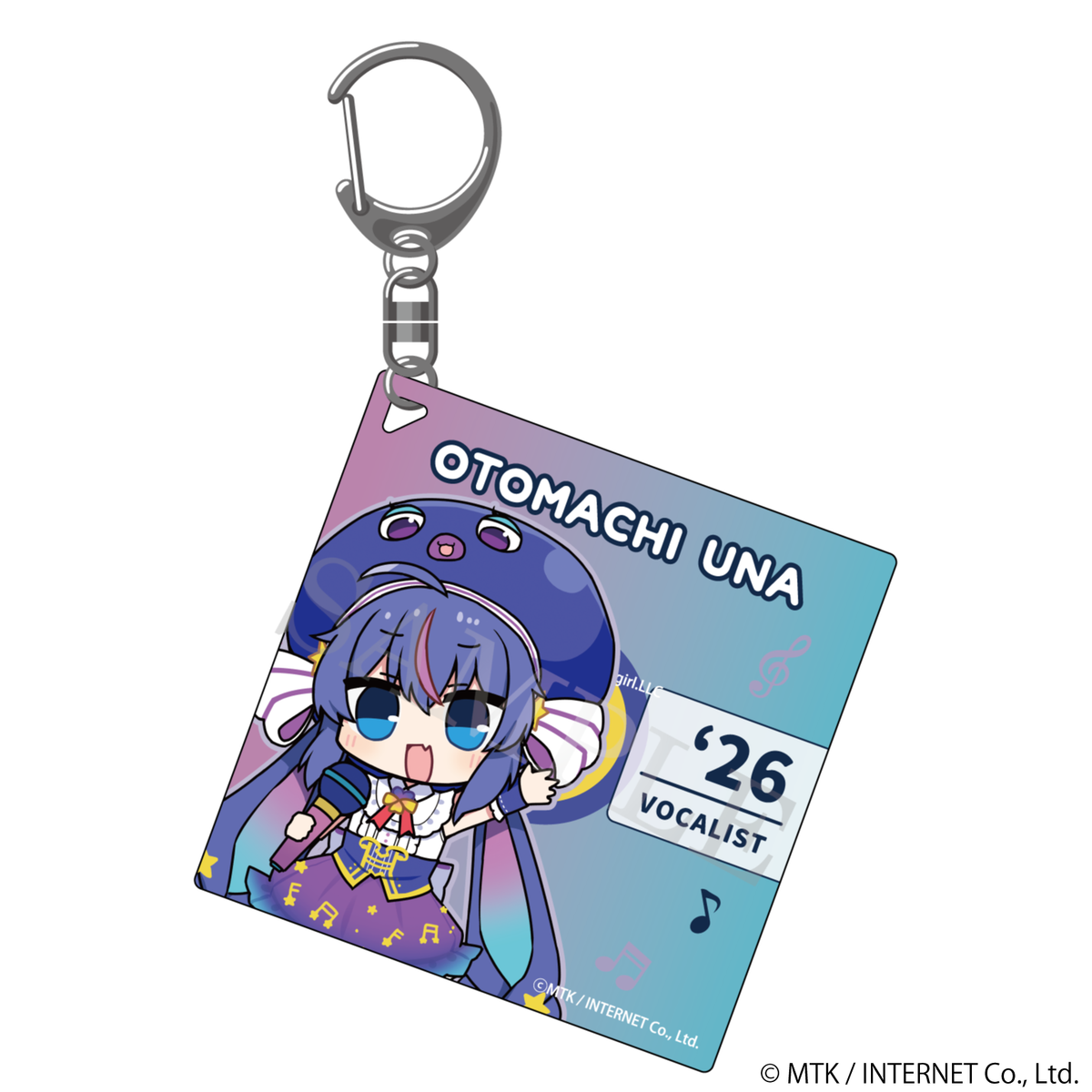 【特典付き】音街ウナ アクリルキーホルダー ぼーかりすと！ 予約商品