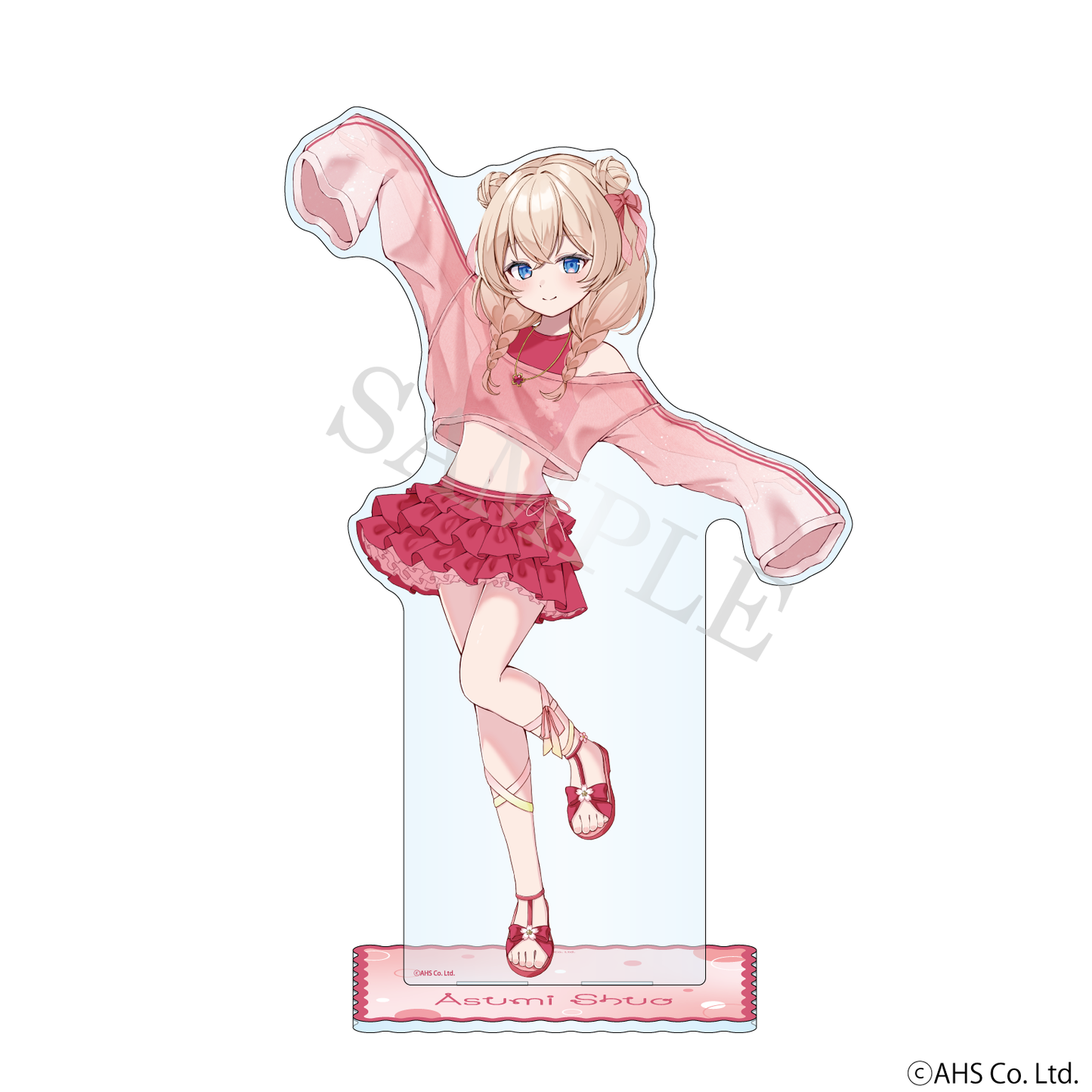 【特典付き】彩澄しゅお アクリルフィギュア メガ 彩澄スパークリング 予約商品