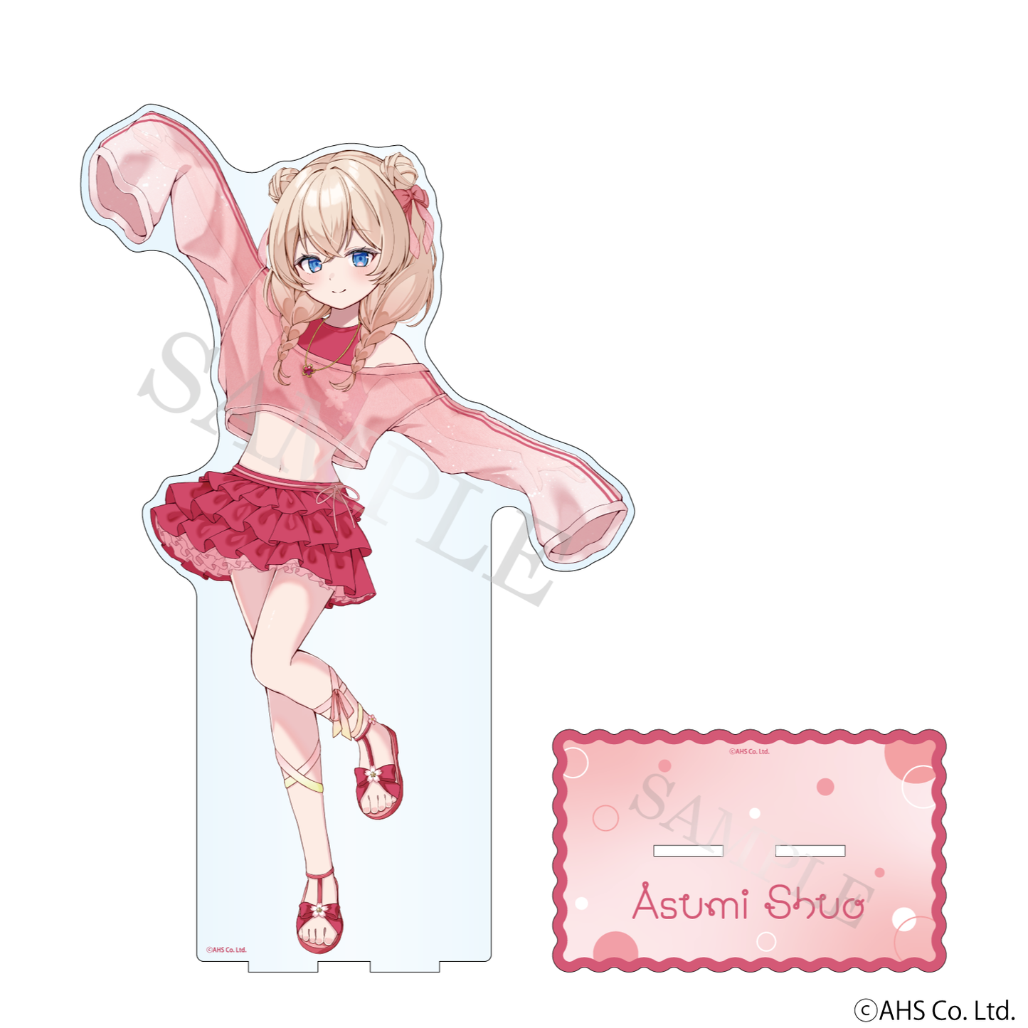 【特典付き】彩澄しゅお アクリルフィギュア メガ 彩澄スパークリング 予約商品