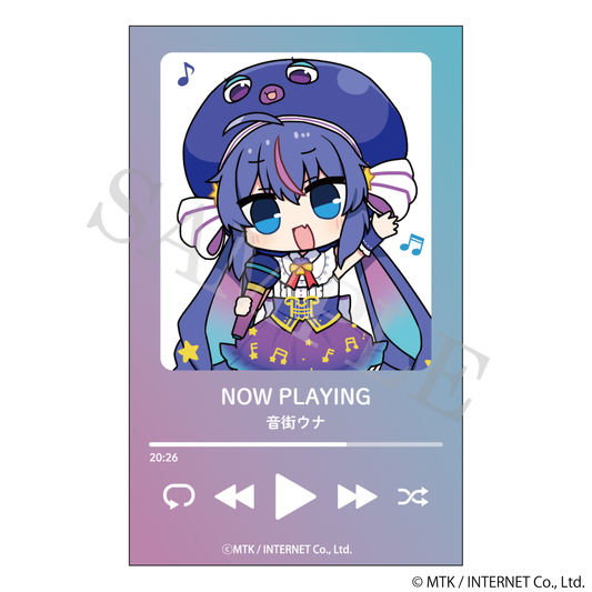 【特典付き】音街ウナ インスタントフォト風カード ぼーかりすと！ 予約商品